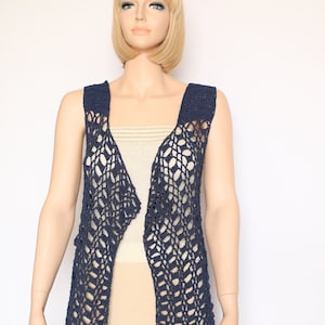 Crochet Bolero Shrug Bolero Crochet Shrug Crochet Sweater Vest Crochet Vest Bolero Crochet Pattern Lacy Sweater Vest Pattern Dress Top