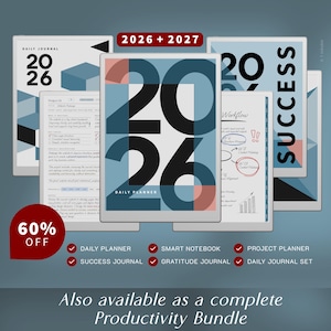 2026 2027 Daily Planner for reMarkable Paper Pro • Digital Planner for reMarkable Paper Pro • Templates for reMarkable Paper Pro image 14