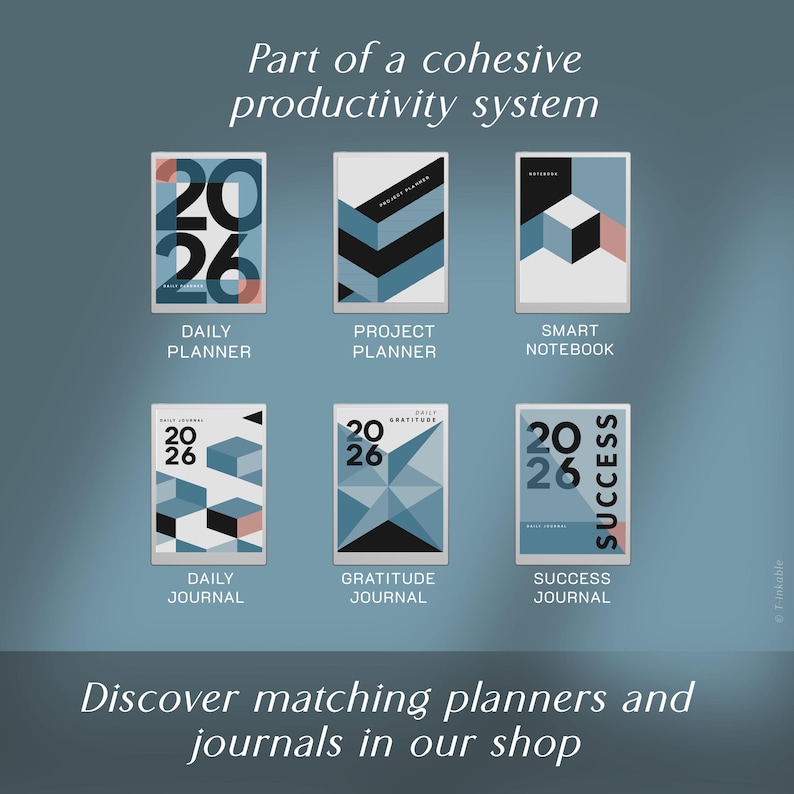 2026 2027 Daily Planner for reMarkable Paper Pro • Digital Planner for reMarkable Paper Pro • Templates for reMarkable Paper Pro image 13