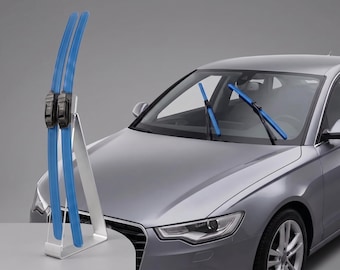 Windshield Wiper Blades Universal Hook Frameless Silicone Rubber 2Pcs