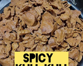 Kuli Kuli al por mayor: Snack de cacahuete picante nigeriano (paquete de 100)