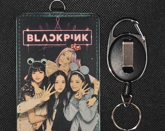 Kpop Inspired ID Holder Keychain Tag