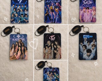 Minimalist Kpop ID / Keycard Tags