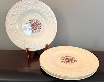 ウェッジウッド パトリシアン スウォンジー ディナープレート 10.5インチ 4枚セット 1950年代