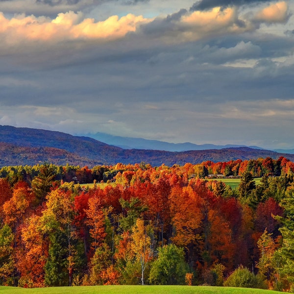 Vermont Autumn Etsy