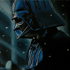 Darth Vader on Hoth - Star Wars 10"x12" Art Print/Reproduction - Signed By Artist