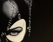 The Cat Woman - 10"x12" Print/Reproduction