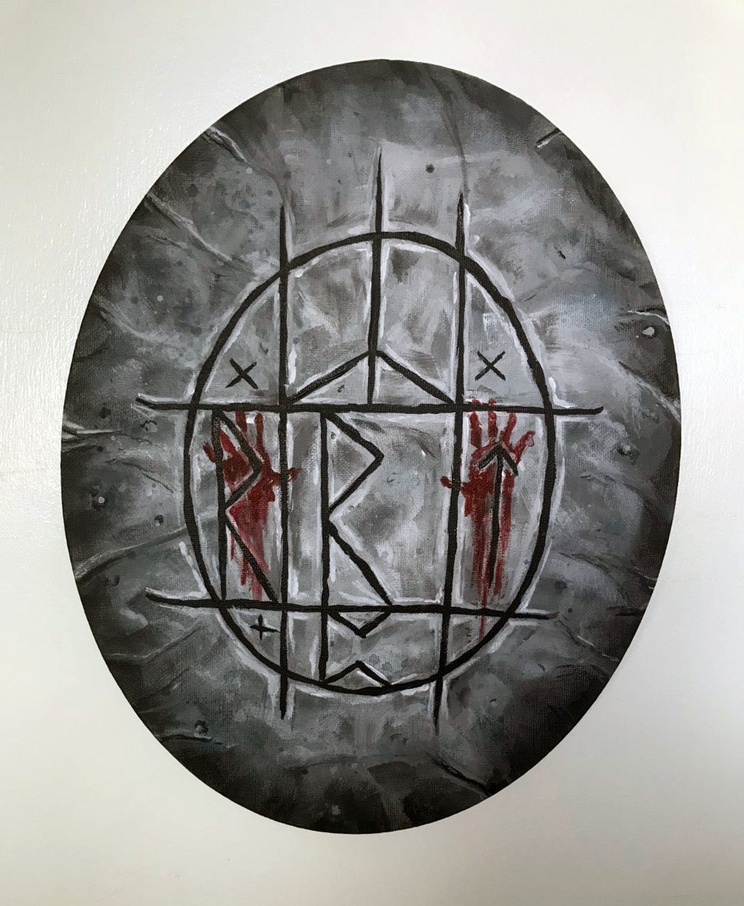 MIDSOMMAR Rune 2 ORIGINAL 8x10 Acrylic Painting - Etsy Canada
