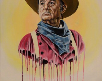 BILL MURRAY - Art Print Reproduction 10 x 12" - signed by Artist