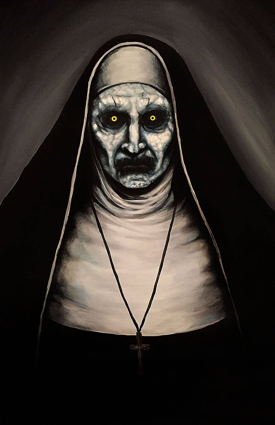 Valak the Demon Nun Conjuring Art Print Reproduction - Etsy Hong Kong