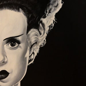 BRIDE of FRANKENSTEIN - Art Print Reproduction 10" x 12" - signed by Artist