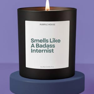 Internist Doctor Gift Candle For Medical Worker Gift For Husband For Birthday and Christmas Gift For Nurse For Surgeon