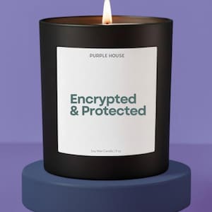 Cybersecurity Software Engineer Gift Candle For Programmer Gift For Husband For Birthday and Christmas Gift For Computer Nerd