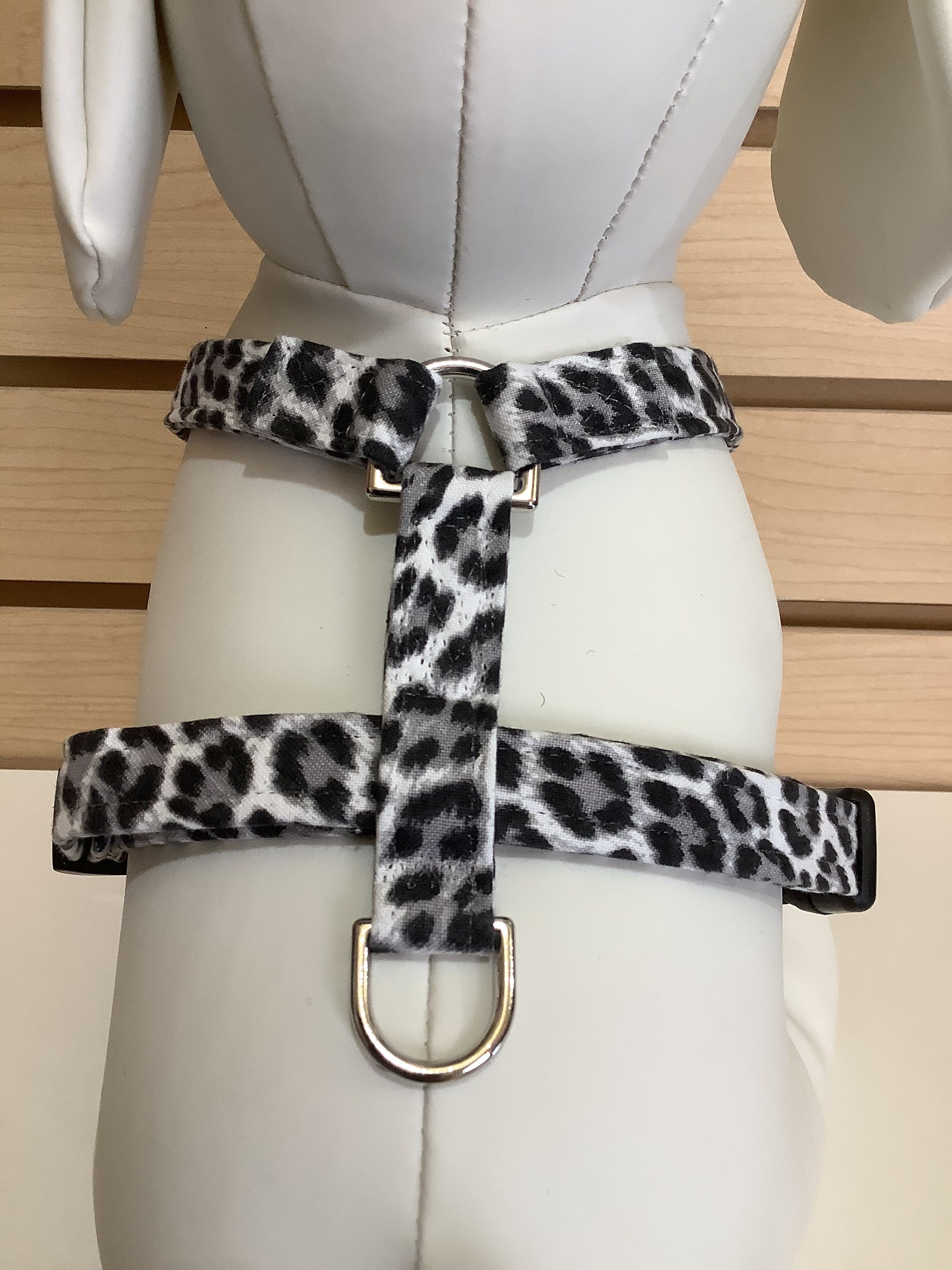 cheetah dog harness
