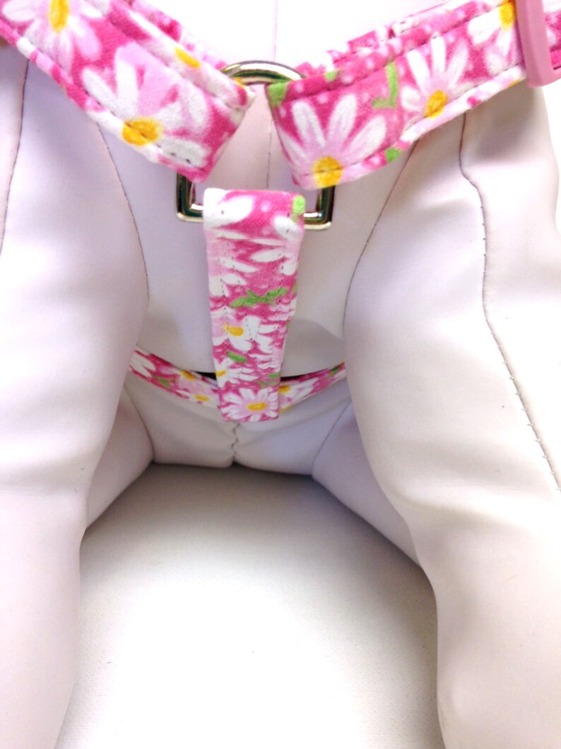Dog Harness the Pink Daisy Etsy