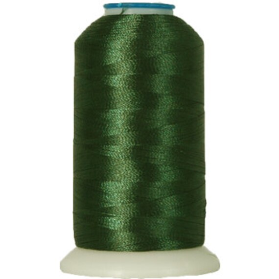 No. 184 Evergreen 1000m Polyester Spool of Embroidery Etsy