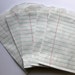 Set of 10 Notebook Design Bitty Bags (2.75" x 4")