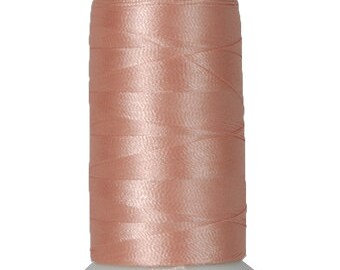 No. 107 (Lt. Coral) 1000m Polyester Spool of Embroidery Machine Thread