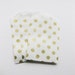 Set of 20 METALLIC GOLD and White Polka Dot Bitty Bags (2.75" x 4")