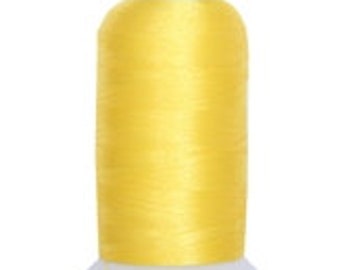 NEW No. 1083 (Warm Yellow) 1000m Polyester Spool of Embroidery Machine Thread