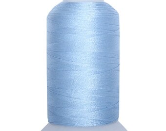 NEW No. 1027 (Sky Blue) 1000m Polyester Spool of Embroidery Machine Thread