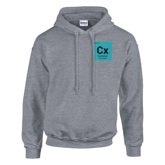Cyclocross Hoodie, CX Cycling Sweatshirt, Mud Bike Racing