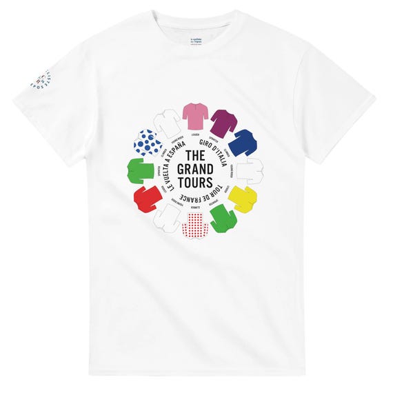 Grand Tours Cycling Jerseys T-Shirt – Heavyweight Cotton Tee