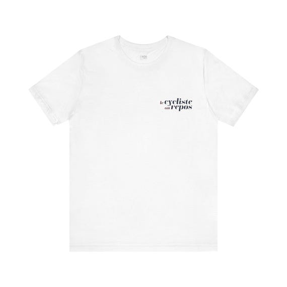 Le Cycliste au Repos Cycling Tee, Socialize, Cafe