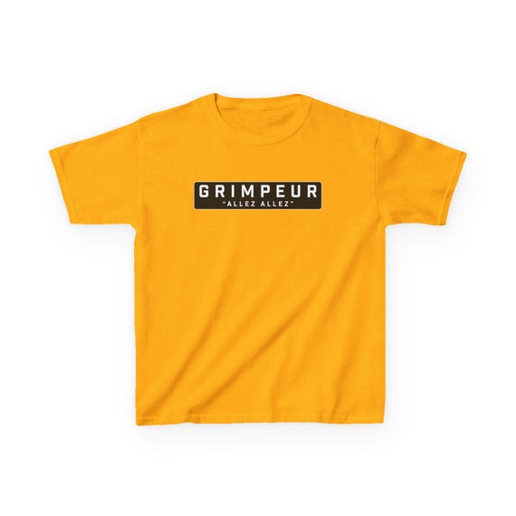 Kids Grimpeur Cycling Tee, Allez Allez, Mountain Climber