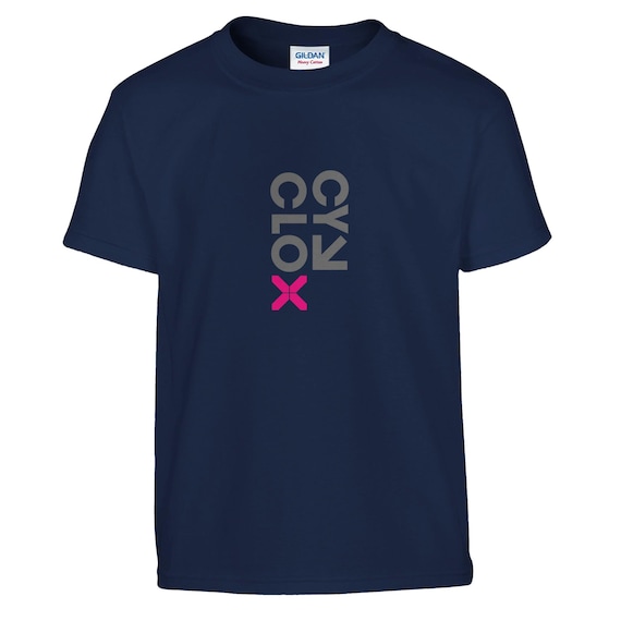 Kids CX Cyclocross T Shirt, Youth Geometric Bike