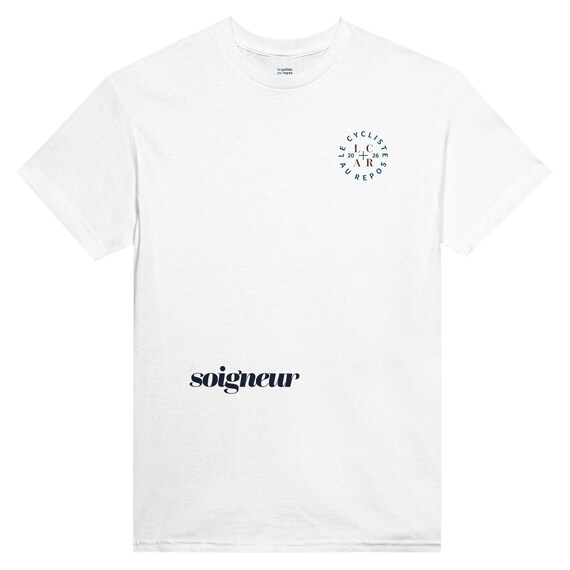 Soigneur Cycling T-Shirt, Cycling Parent Support Tee, Le