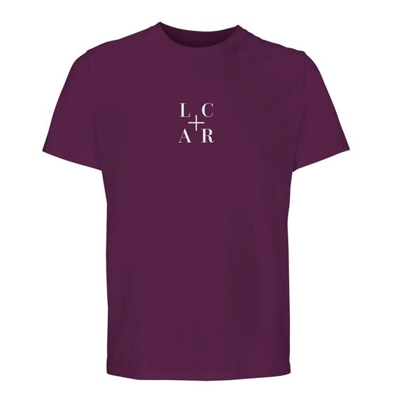 Organic Cotton Cycling T-Shirt, Minimalist Bike Apparel, Sustainable Everyday Tee
