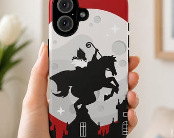 Holländskt Sinterklaas-telefonskal, St Nicolas iPhone-skal, holländsk julklapp, expat-mobilskydd, Amsterdam-souvenir, holländsk expat-sköld