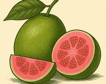 Guava Syrup – 8 oz Small-Batch Gourmet Fruit Syrup for Lemonade, Cocktails, Mocktails & Tea | Artisan