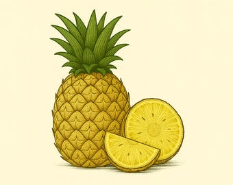 Pineapple Syrup – 8 oz Small-Batch Gourmet Syrup for Lemonade, Cocktails, Mocktails & Tea | Artisan