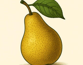 Pear Syrup — 8 oz Small-Batch Gourmet Fruit Syrup for Lemonade, Cocktails & Tea | Artisan