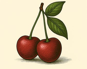 Dark Cherry Syrup – 8 oz Small-Batch Gourmet Fruit Syrup for Cocktails, Mocktails, Lemonade & Desserts | Artisan