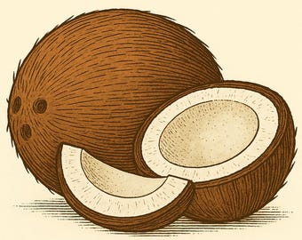 Coconut Syrup – 8 oz Small-Batch Gourmet Creamy Syrup for Lemonade, Cocktails, Mocktails & Tea | Artisan