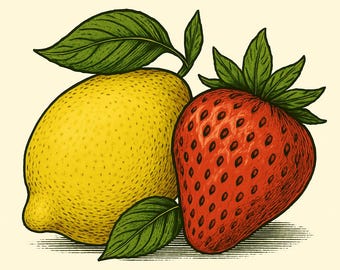 Lemon Berry Syrup – 8 oz Small-Batch Signature Syrup for Lemonade, Cocktails, Mocktails & Tea | Artisan