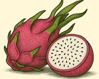 Dragon Fruit Syrup – 8 oz Small-Batch Gourmet Tropical Syrup for Lemonade, Cocktails, Mocktails & Tea | Artisan