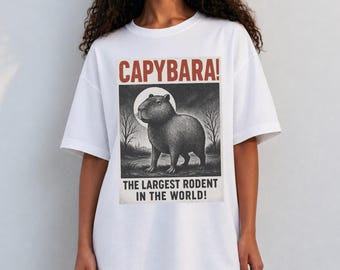 Capybara Shirt Capybara Sweatshirt & Hoodie Capybara Lover Gift Rodent T-Shirt