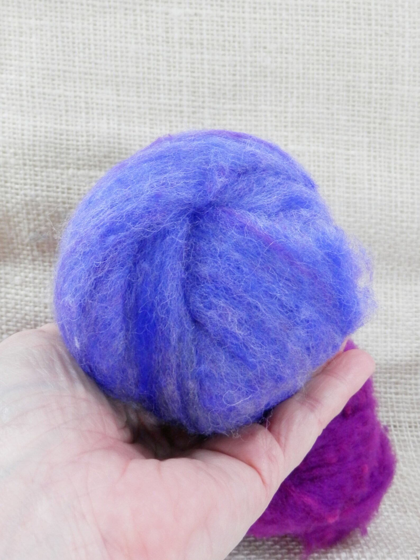 Needle felting wool batting in Chicory wool batting felting Etsy