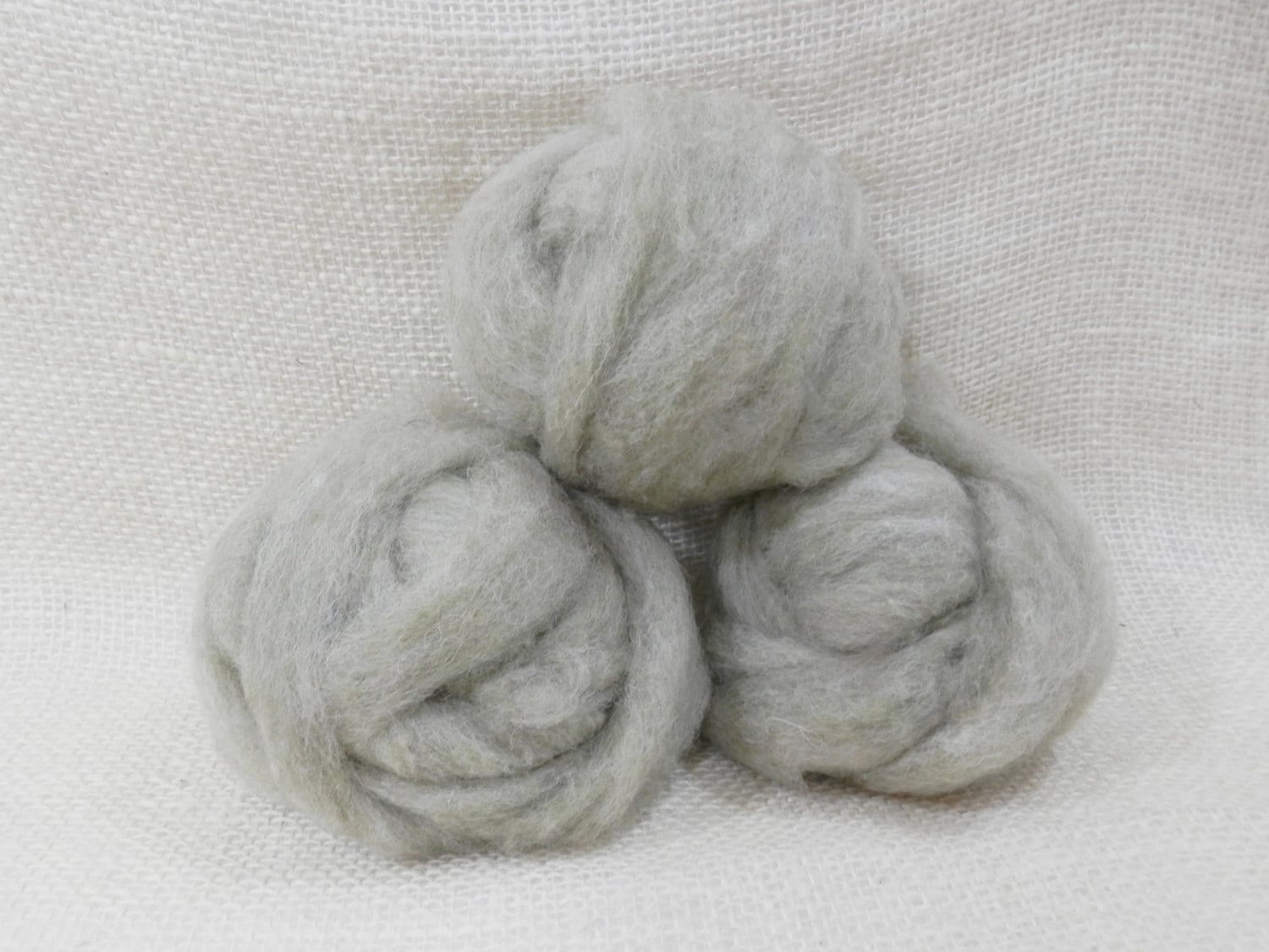 Wool Batting - Light Grey
