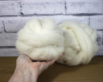 Filato di lana cardata per infeltrimento ad ago, ovatta di lana