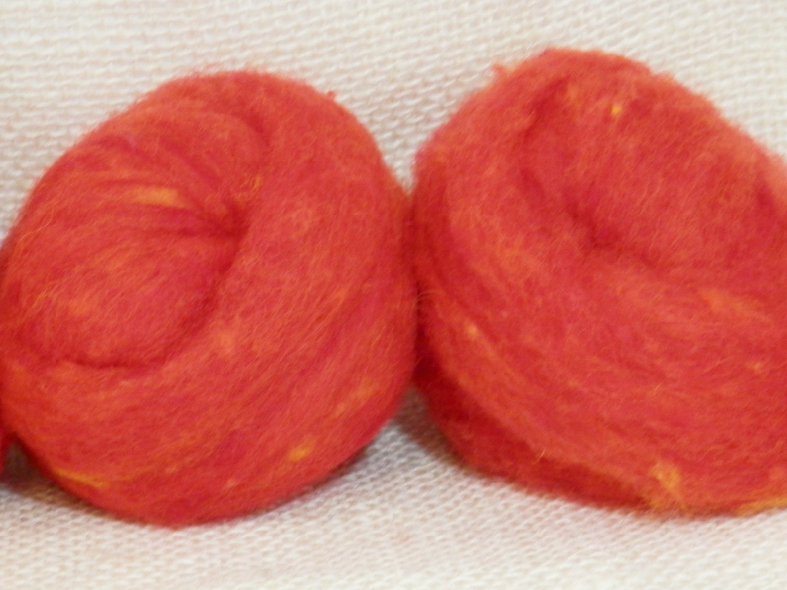 Needle Felting Wool Batting in Poppy Wool Batting Felting Etsy