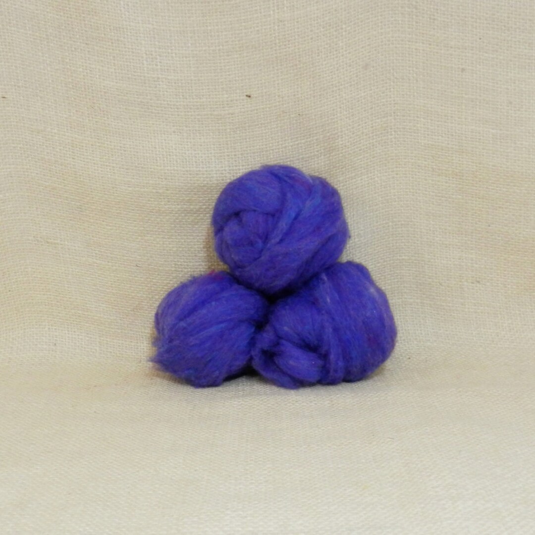 Needle Felting Wool Batting in Iris Wool Batting Felting Etsy