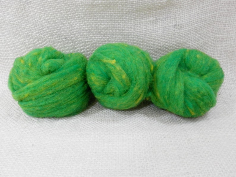 Needle Felting Wool Batting in Kiwi Wool Batting Roving Etsy