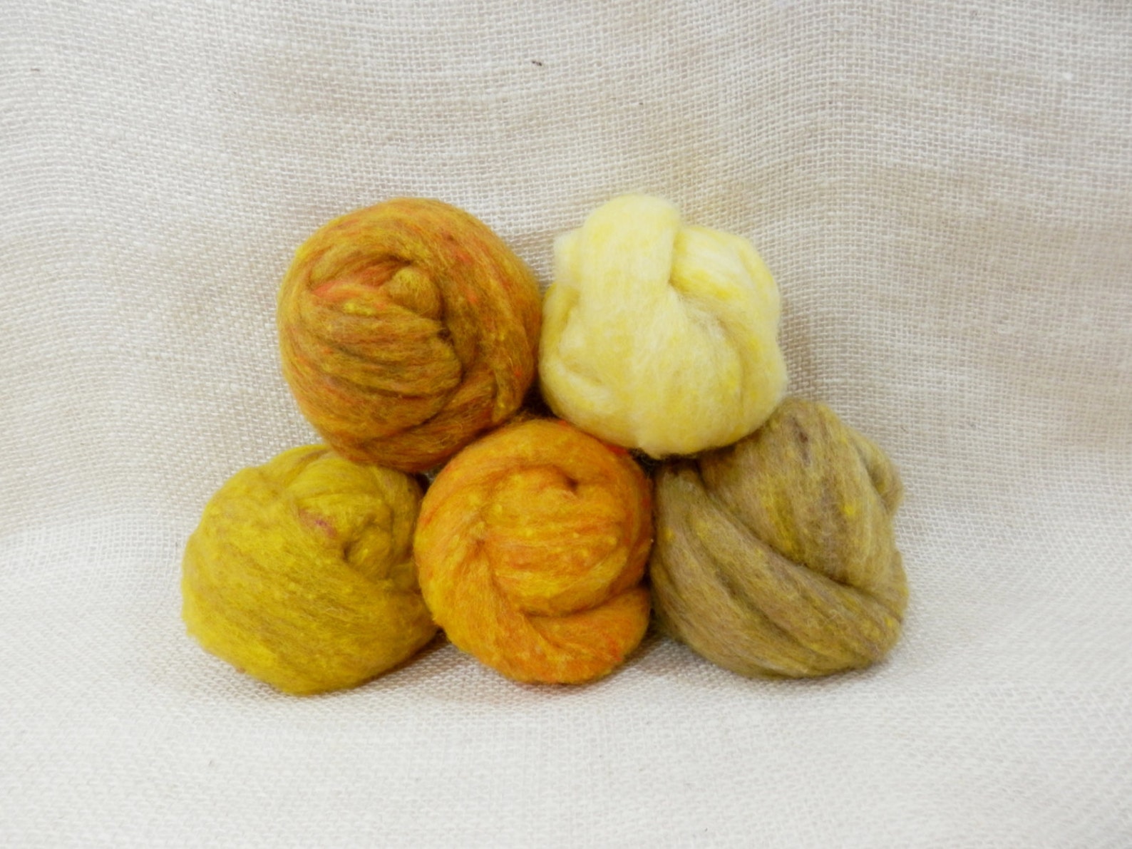Needle Felting Wool Batting in Gold Wool Batting Felting Etsy