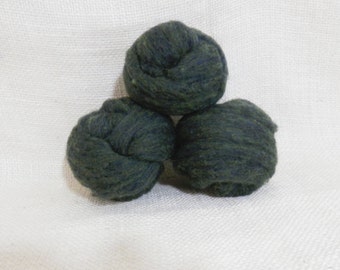 Needle felting wool batting in Cypress, wool batting roving, felting supplies, fleece batting in Cypress, green wool, wool for spinning,