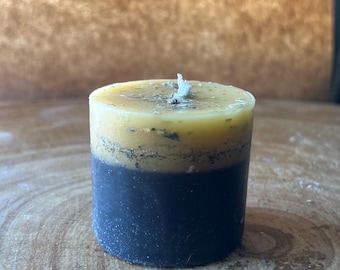 El Guardián del Hogar — Vela de cera de abeja protectora / Vela de protección para el hogar / Vela de boticario artesanal